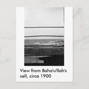 Akka - Gefängnis - Zelle Baha'u'lahs Postkarte