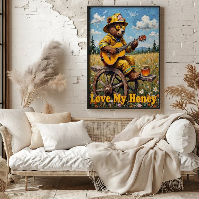 Akkorde auf dem Lande: Bärenradmarmelade Poster (Von Creator hochgeladen)