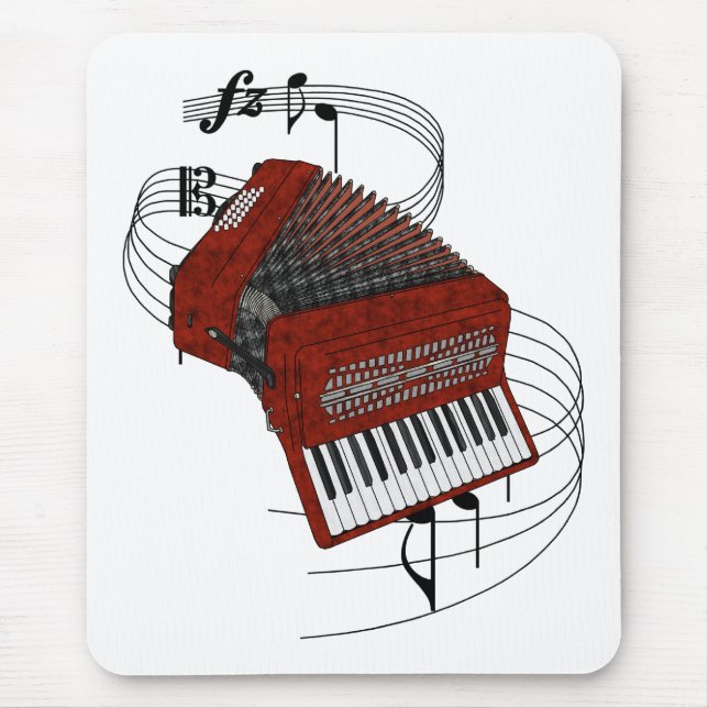 Akkordeon Mousepad (Vorne)