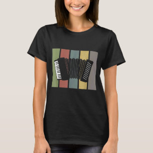 Akkordeonistin für Musikinstrumente T-Shirt