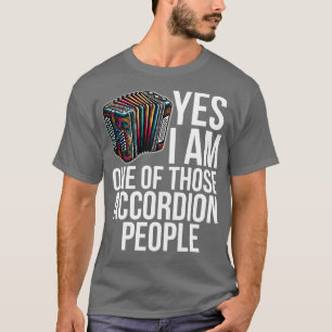 Akkordeonspieler T-Shirt