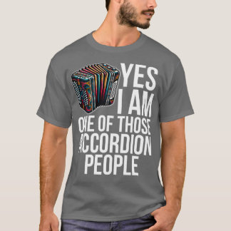 Akkordeonspieler T-Shirt