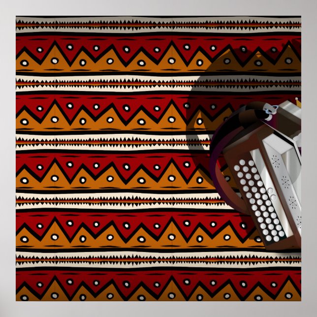 Akkordion Poster (Vorne)