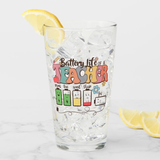 Akku des Lehrers Glas (Vorderseite Ice)