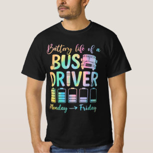 Akkubetriebsdauer eines Bustreibers T-Shirt