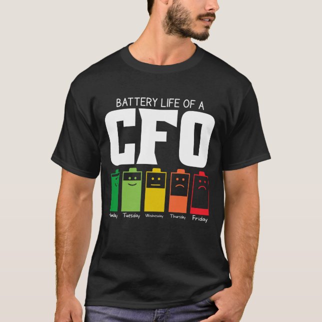 Akkubetriebsdauer eines CFO T-Shirt (Vorderseite)