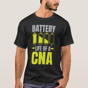 Akkubetriebsdauer eines CNA-zertifizierten Kranken T-Shirt