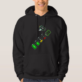 Akkubetriebsdauer - Retro Green Edition Hoodie
