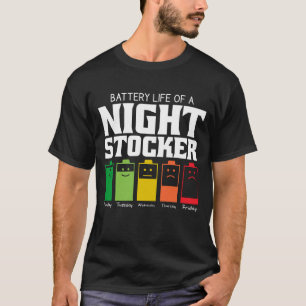 Akkulaufzeit eines Nachtspeichers T-Shirt