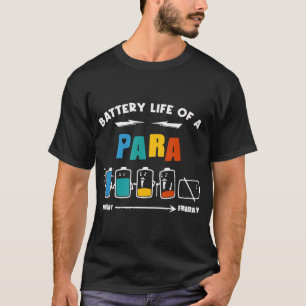 Akkulaufzeit eines Paraprofis, Sonnenpara, Pa T-Shirt