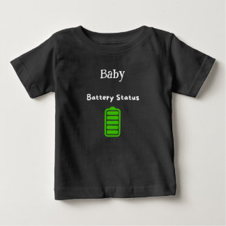 Akkustatus der Familie - Voll Akkubetrieb/Bar-T -  Baby T-shirt