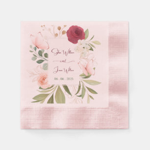 AKM WEDDING SIGN SERVIETTE