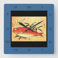 Akodai - Hiroshige farbenfrohe japanische Fischdru