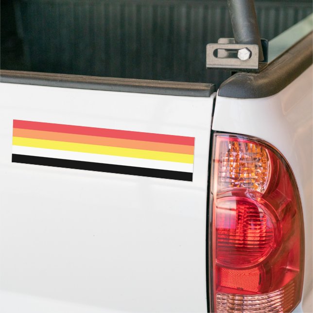 Akoisexual Akoiromantic Pride Autoaufkleber (Auf Lkw)
