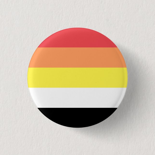 Akoisexual Akoiromantic Pride Flag Button (Vorderseite)