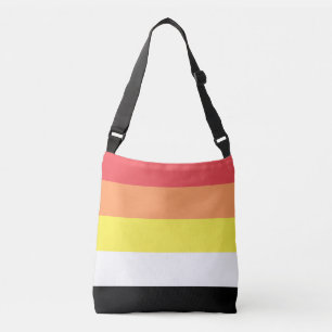 Akoisexual Akoiromantic Pride Flag Tragetaschen Mit Langen Trägern
