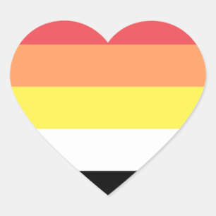 Akoisexuell Akoiromantischer Stolz Herz-Aufkleber
