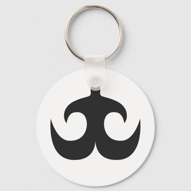 AKOKO NAN | Symbol für Pflege und Disziplin Schlüsselanhänger (Vorderseite)
