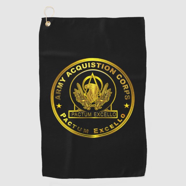 Akquisitionskorps Golfhandtuch (Vorderseite)
