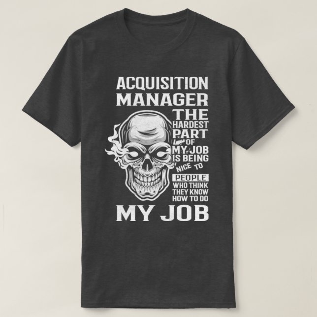 Akquisitionsleiter T-Shirt (Design vorne)
