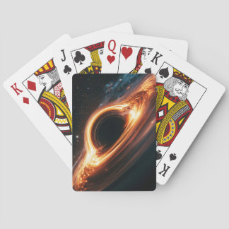Akrektionsscheibe eines supermassereichen Schwarze Spielkarten