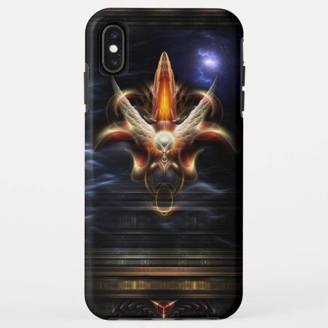 Akrellian Torch Fire Portrait Case-Mate iPhone Hülle (Rückseite)