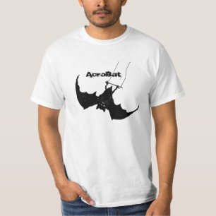 Akrobat, ein Schläger auf einem Trapeze T-Shirt