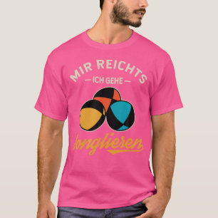 Akrobat Jongleur Zirkuskünstler Jongliert T-Shirt