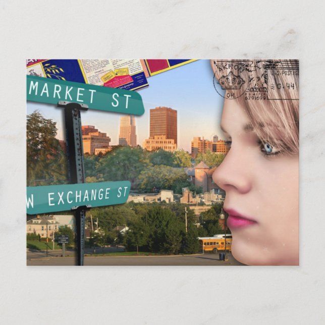 Akron 8 k. Postkarte (Vorderseite)