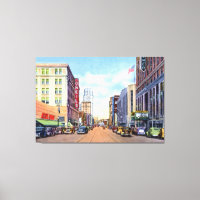 Akron Ohio Main Street 1940