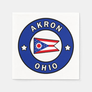 Akron Ohio Serviette