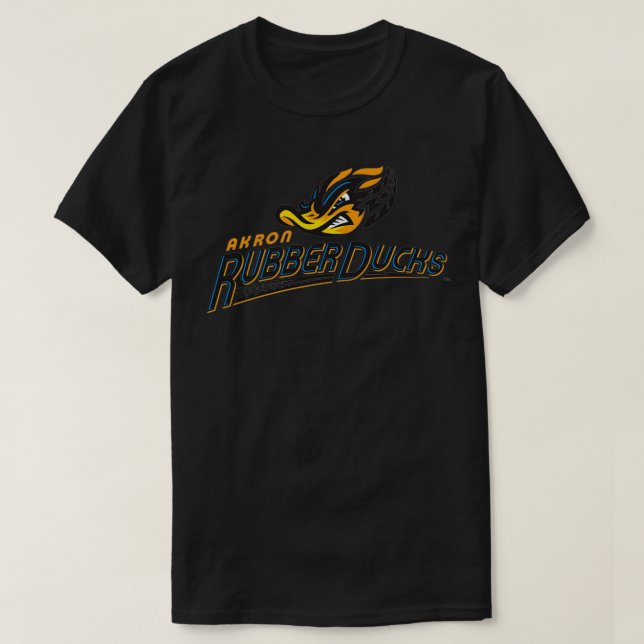 Akron Rubber Encks Sticker T-Shirt (Design vorne)