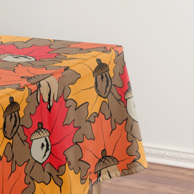 Akronen und Blätter V Tischdecke (Beispiel)