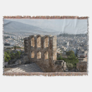 Akropolis Antike Ruinen mit Blick auf Athen Decke