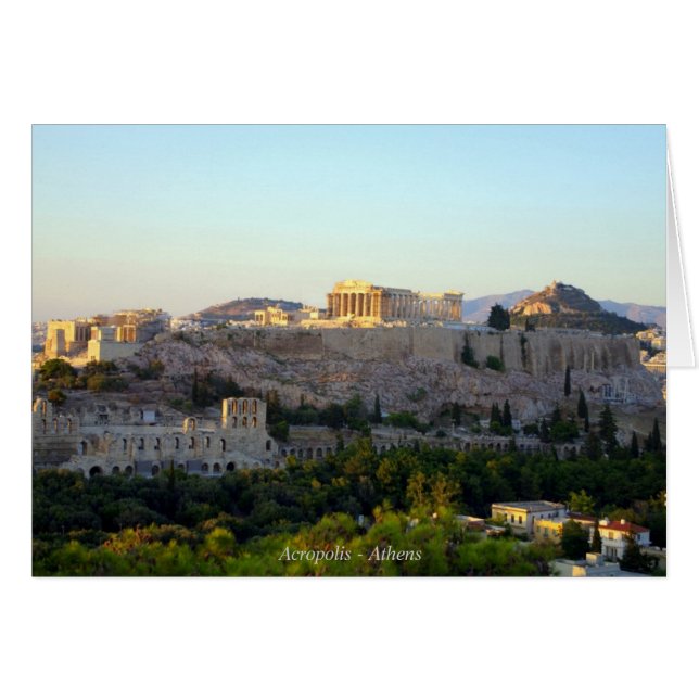 Akropolis - Athen (Vorderseite (Horizontal))