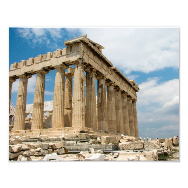 Akropolis, Athen - Foto drucken (Vorne)