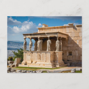 Akropolis Athen, Griechenland Postkarte