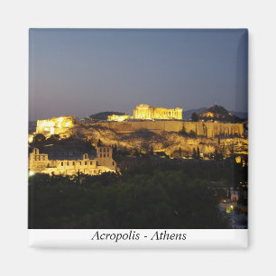 Akropolis - Athen Magnet