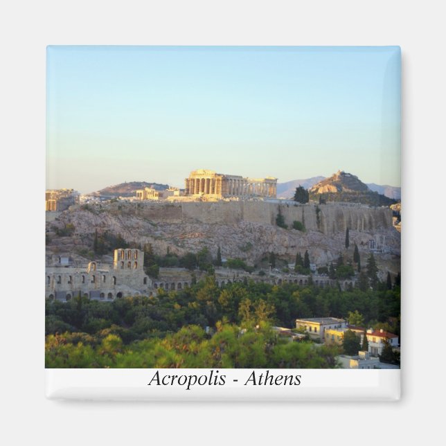 Akropolis - Athen Magnet (Vorne)