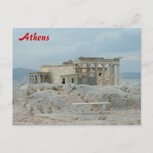 Akropolis - Athen Postkarte (Vorderseite)