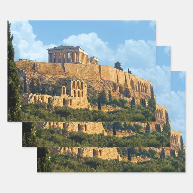 Akropolis Geschenkpapier Set (Set)