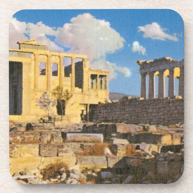 Akropolis Untersetzer (Vorderseite)