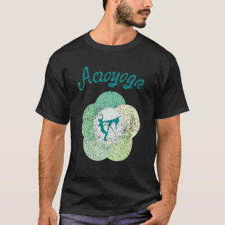 Akroyoga Power Workout-Stil Heilige Geometrie Acro T-Shirt