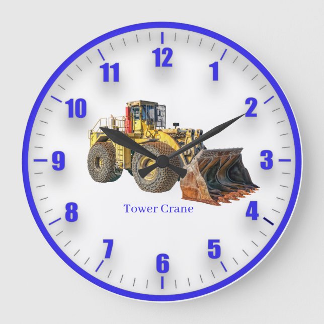 Akrylenuhr Große Wanduhr (Vorderseite)