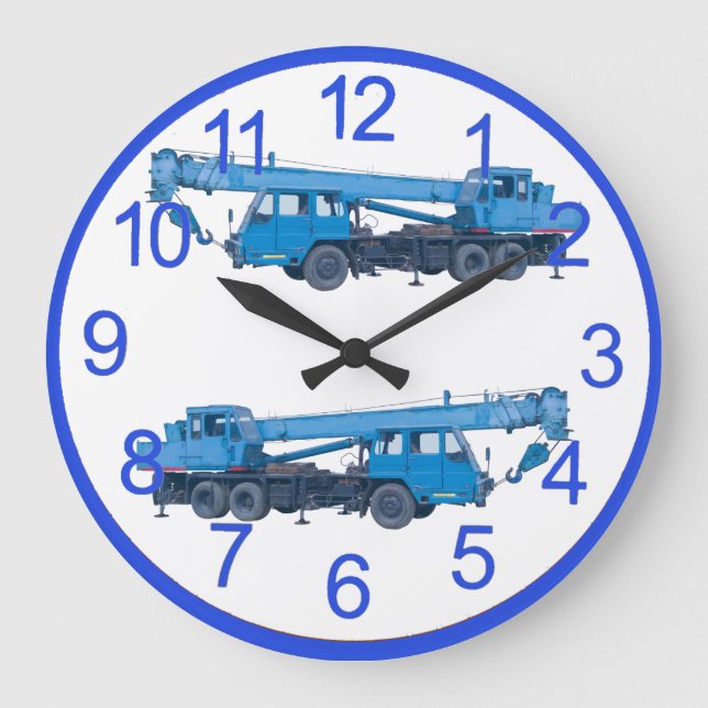 Akrylenuhr Große Wanduhr (Vorderseite)