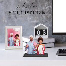 Akrylfotoskulptur. Freistehende Fotoskulptur