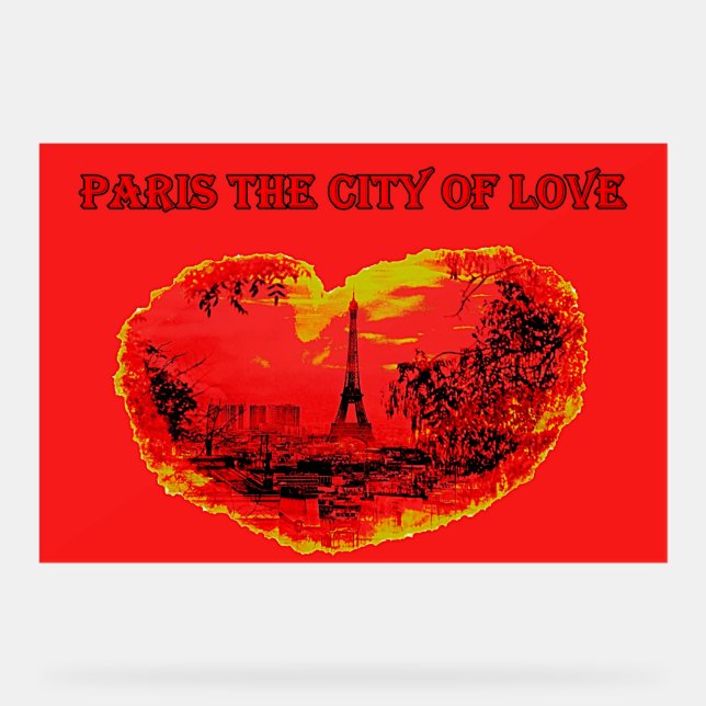 Akryling Acrylschild (Vorderseite)