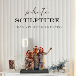 Akryllische Fotoskulptur. Verwandelt ein Foto in e Freistehende Fotoskulptur