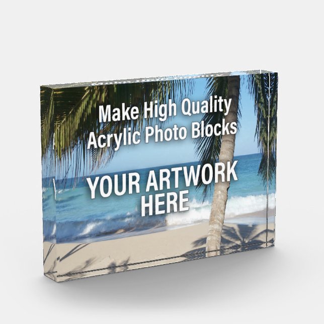 Akryllischer Foto für Ihr Kunstwerk (Links)