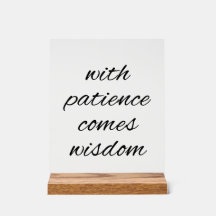 Akryllisches Zeichen